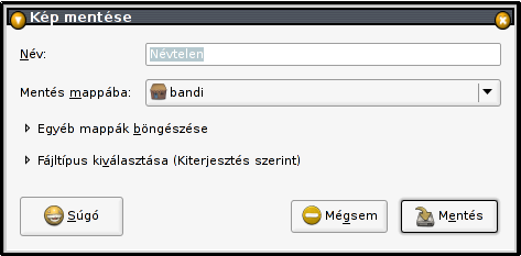Új fájl párbeszédablak